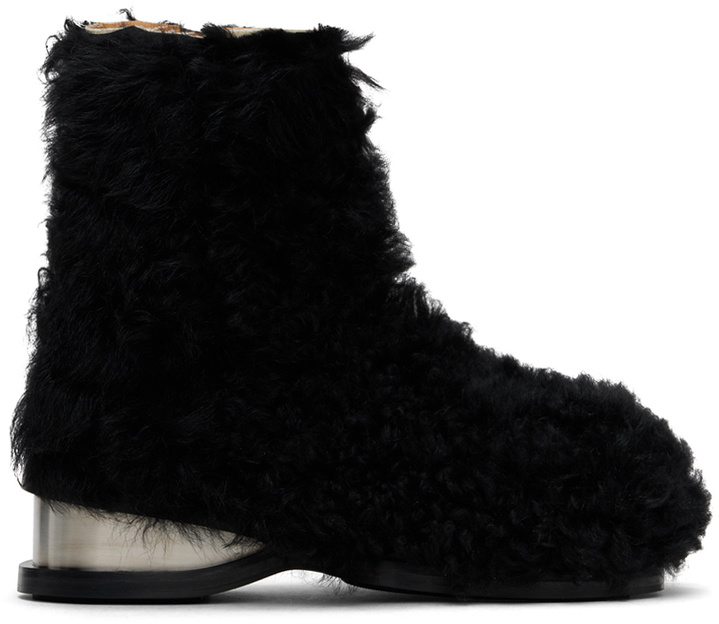 Photo: EGONlab Black Stun Shearling Boots