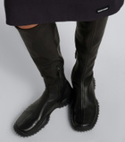 Miu Miu Leather knee-high boots