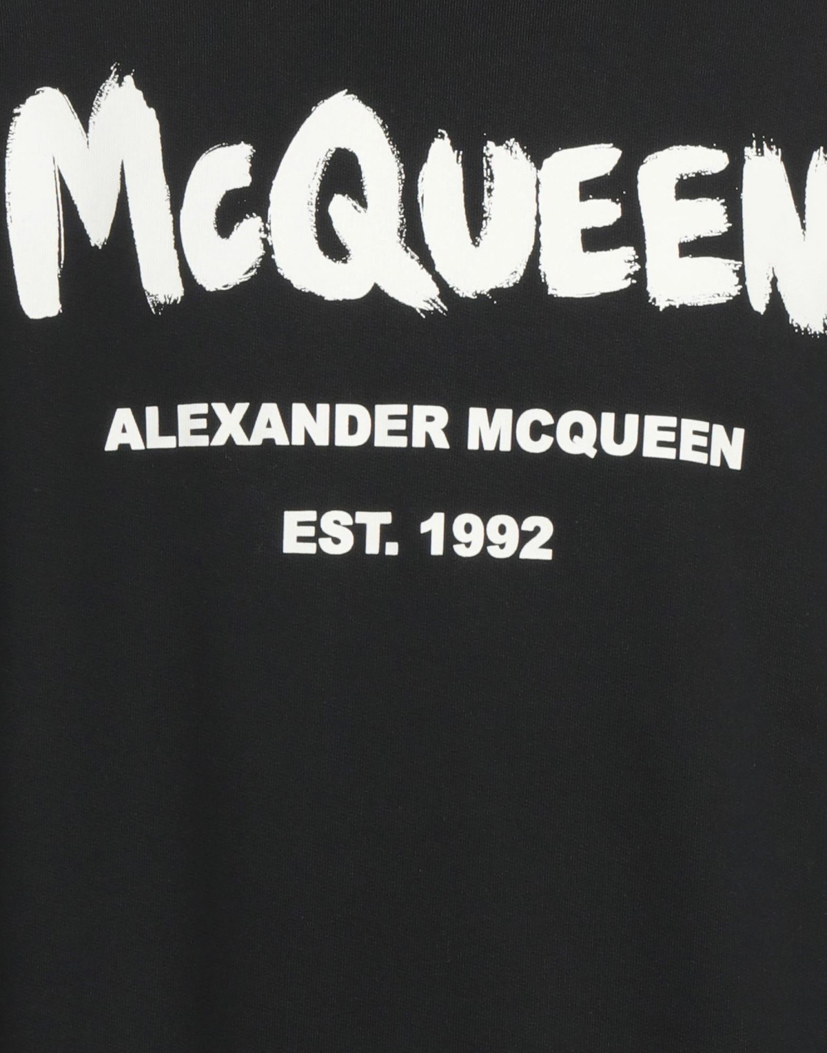 Mcqueen Mens Sweatshirt in Black