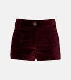 Etro Cotton velvet shorts