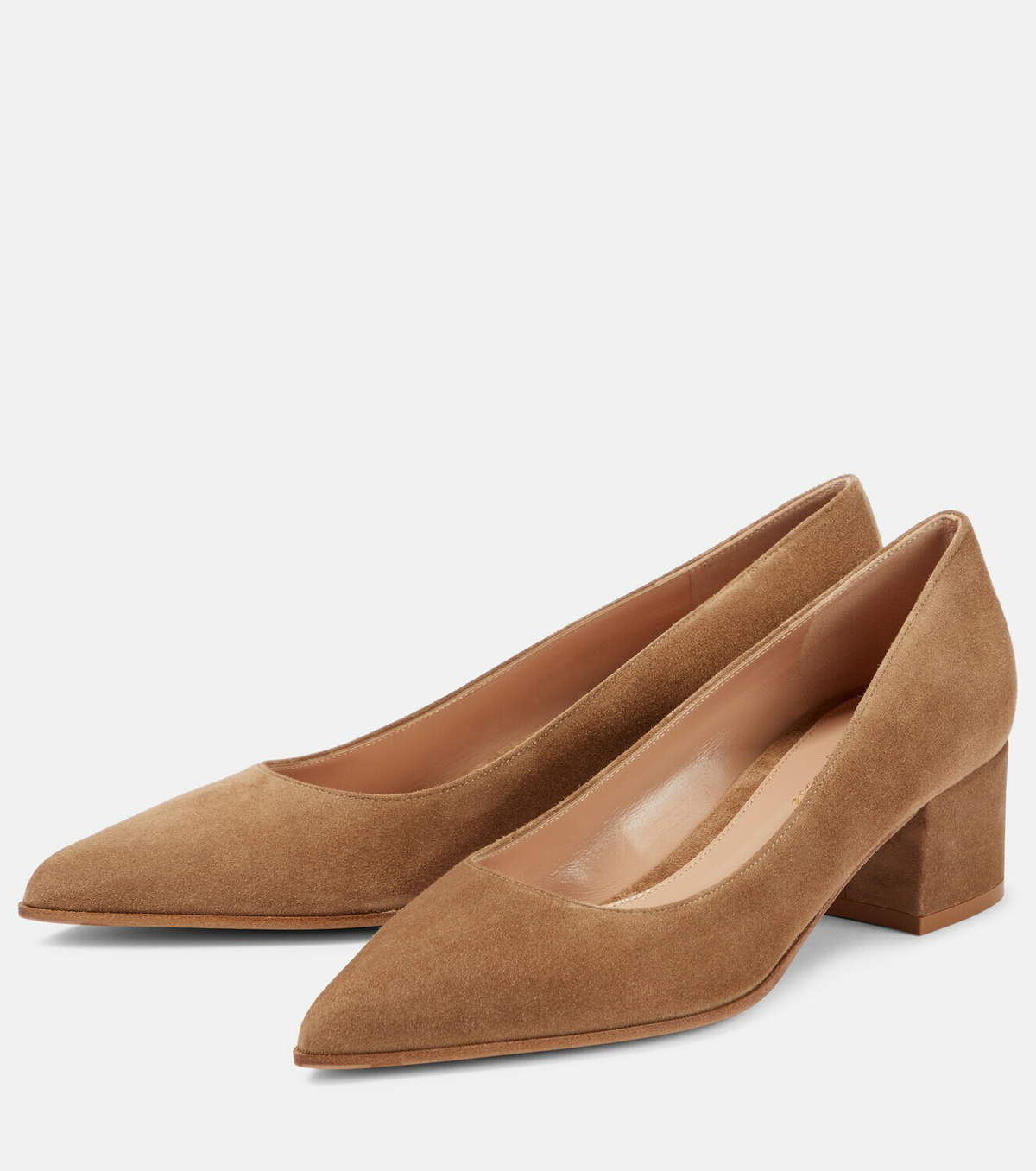 Gianvito Rossi Piper suede pumps Gianvito Rossi