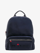 Kiton Ciro Paone Backpack Blue   Mens