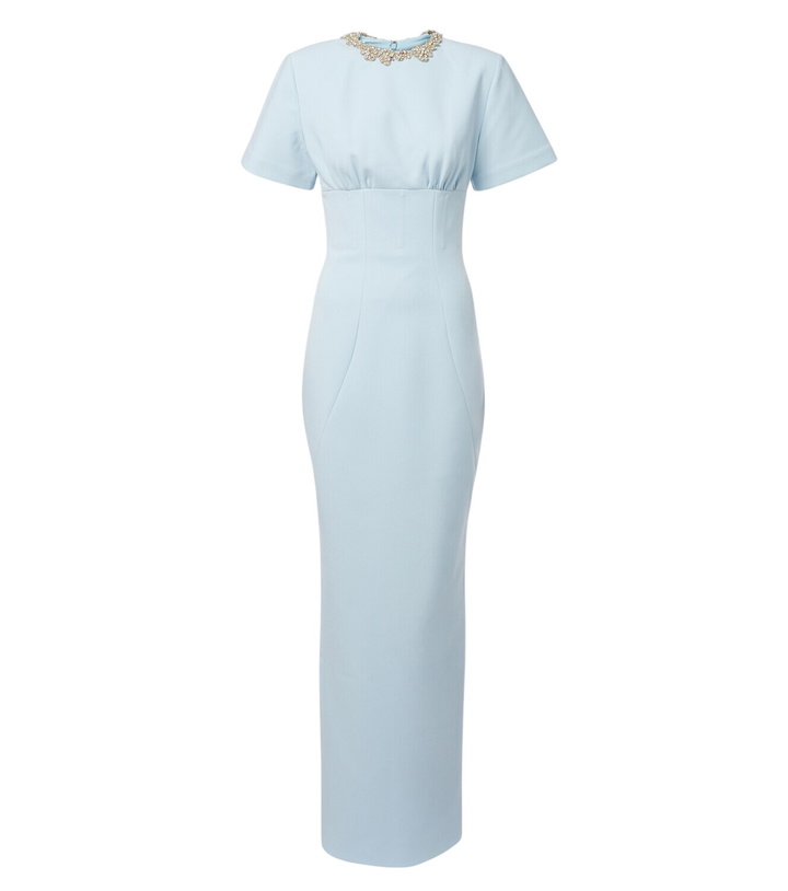 Photo: Rachel Gilbert Dovetta embellished crêpe corset gown