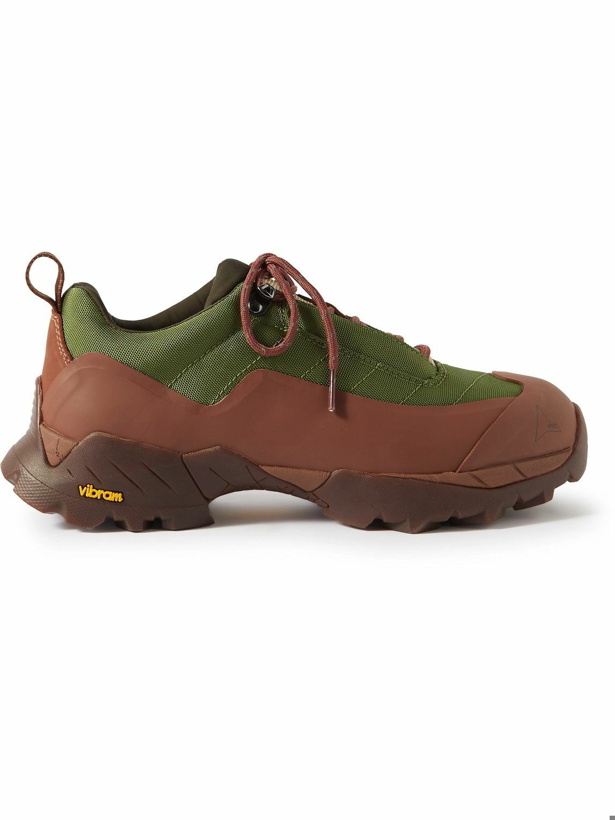 Photo: ROA - Khatarina Rubber and Ripstop Sneakers - Brown