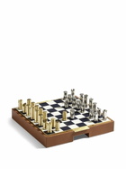 Ralph Lauren Home Brown Fowler Chess And Checkers Game Set