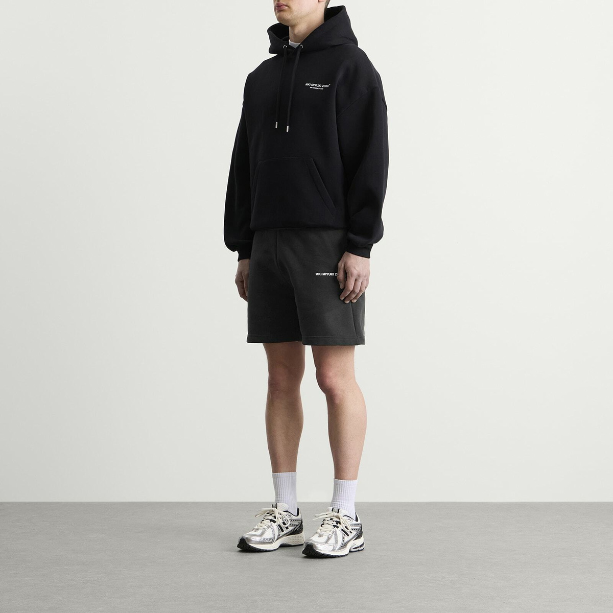 MKI Men's Uniform Sweat Shorts in Black