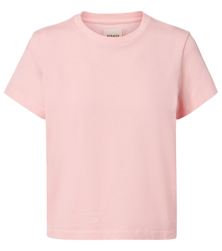 Photo: Khaite Emmylou cotton jersey T-shirt