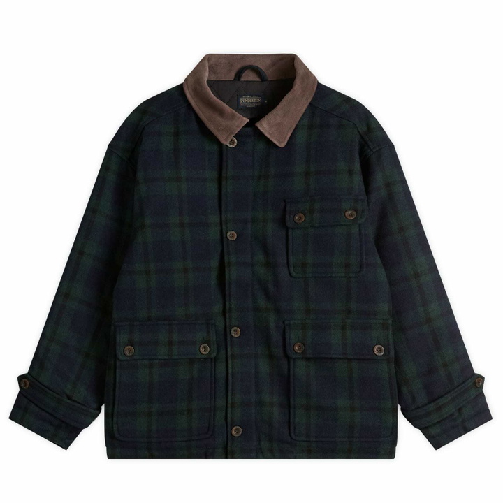 Photo: Pendleton Men's Hunting Jacket in Black Watch Tartan