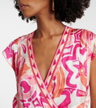 Poupette St Barth Anaik floral romper