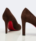 Christian Louboutin Fannylove suede pumps