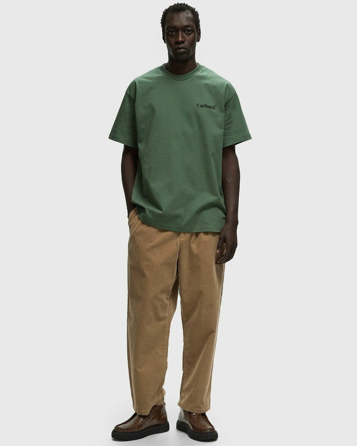 Carhartt WIP Evan Pant Brown Mens Casual Pant Carhartt WIP