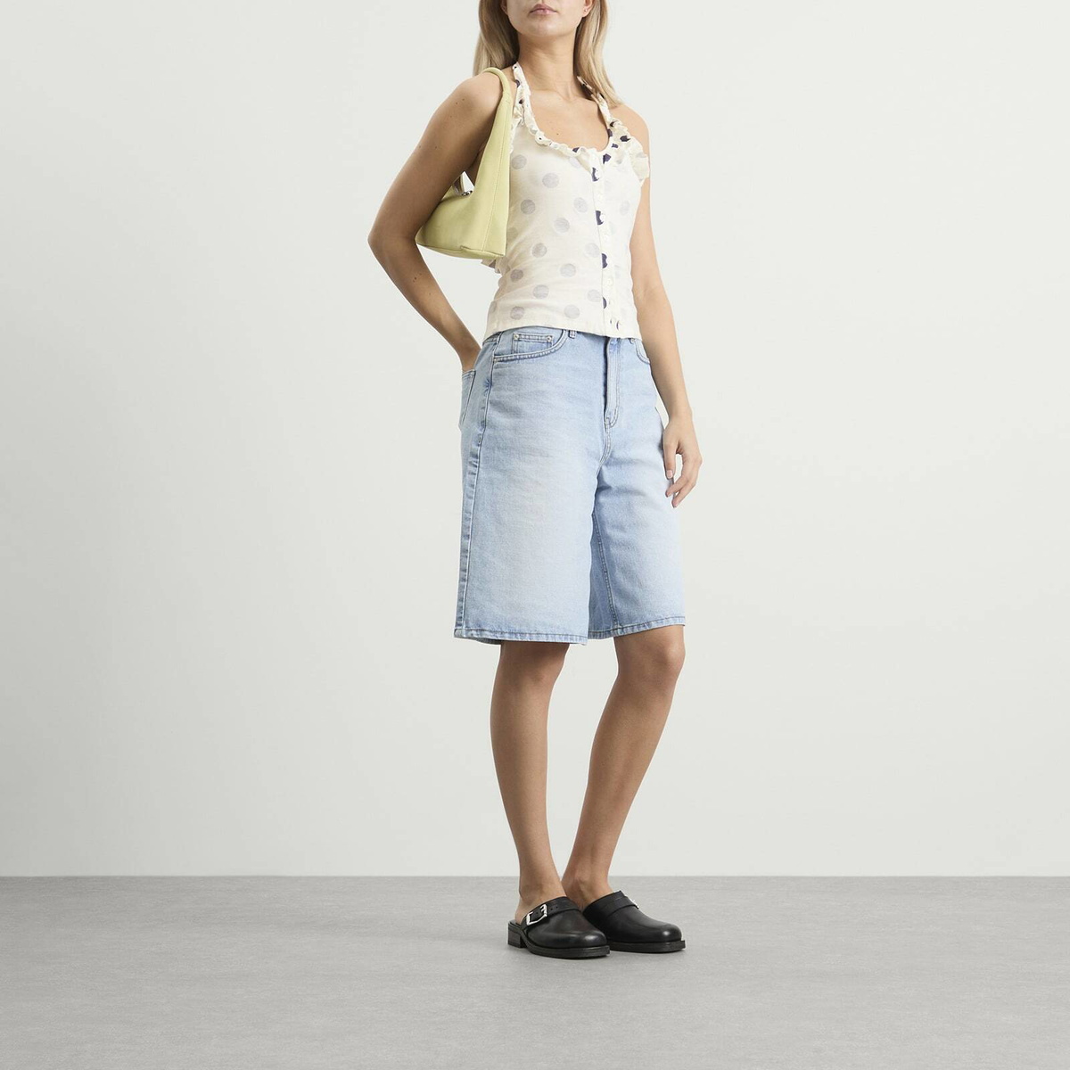 Damson Madder Women's Zazie Jersey Halter in White