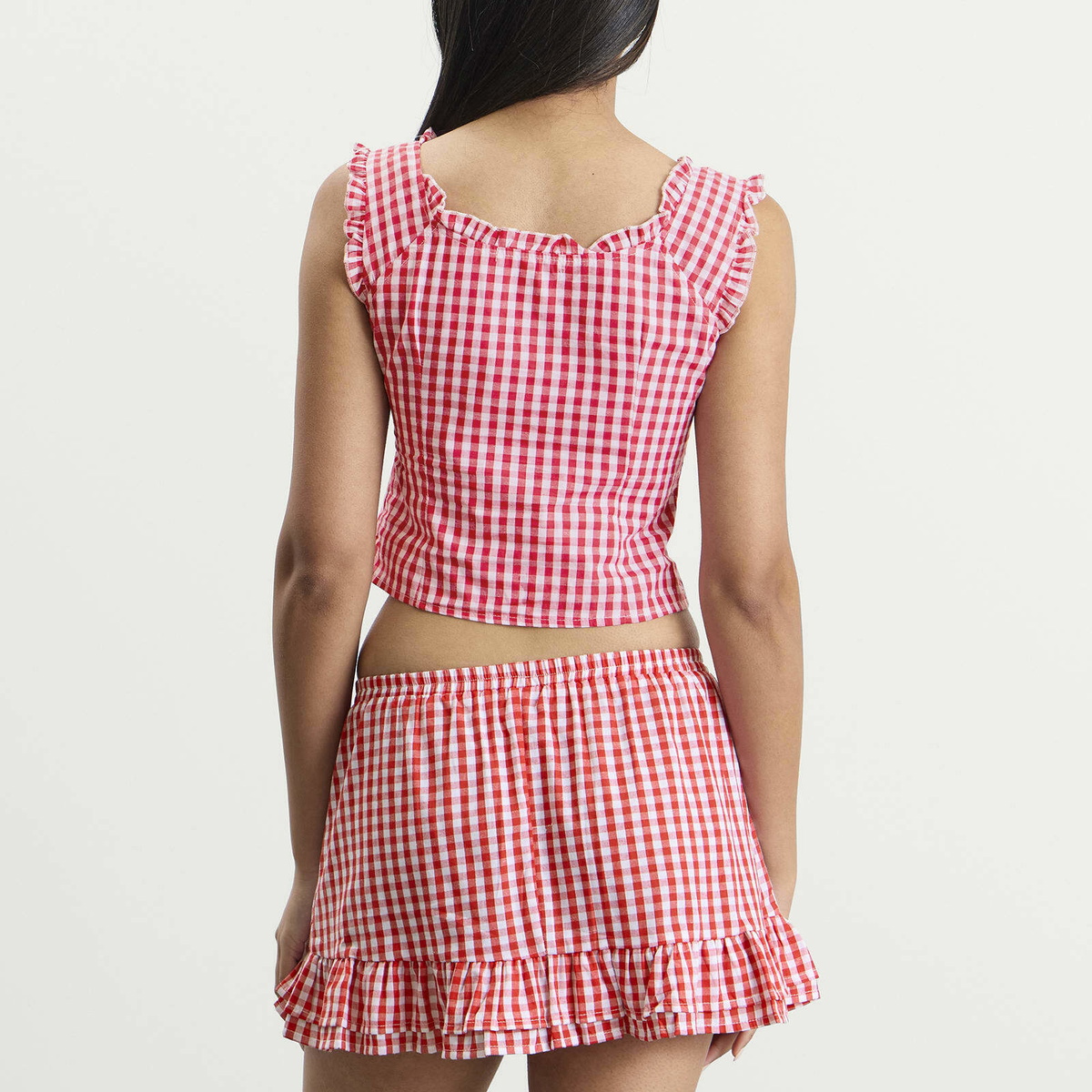 Many Many Clothes Women's The Bonnie Corset in Red