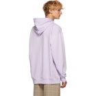 Acne Studios Purple Turtle Fala Hoodie