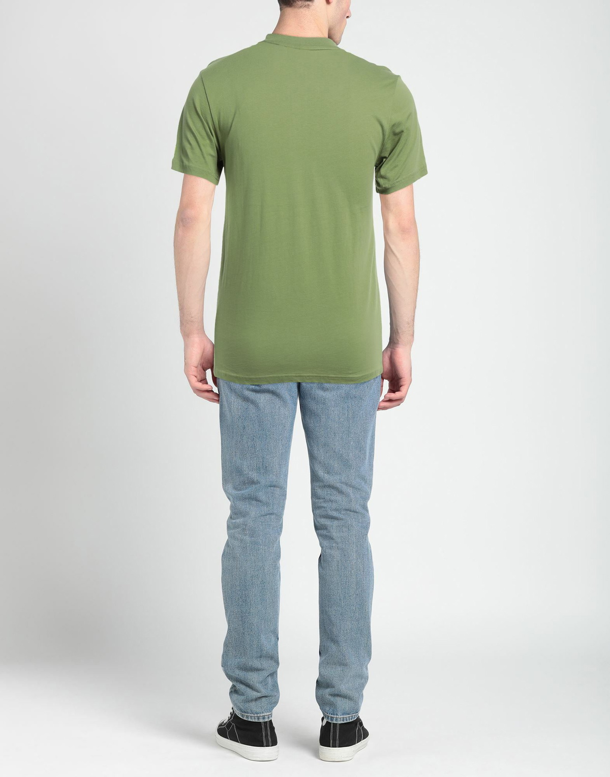 Fila Mens T-shirt Military in Green