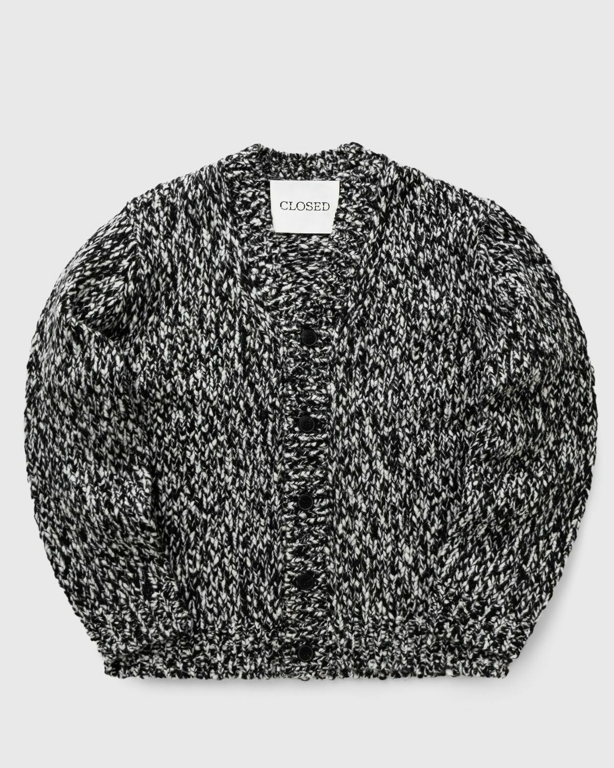 CLOSED CARDIGAN Black Mens Zippers & Cardigan
