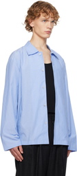 LE17SEPTEMBRE Blue Striped Pyjama Shirt