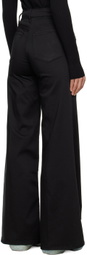 FRAME Black 'Le Palazzo' Jeans