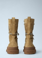 Moncler Vera Logo Patch Boots