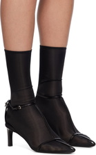 Jil Sander Black Ankle Boots