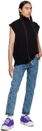 Marni Black Dishevelled Vest