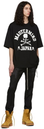 mastermind JAPAN Black Cotton T-Shirt