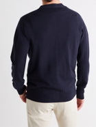 WILLIAM LOCKIE - Oxton Cashmere Cardigan - Blue