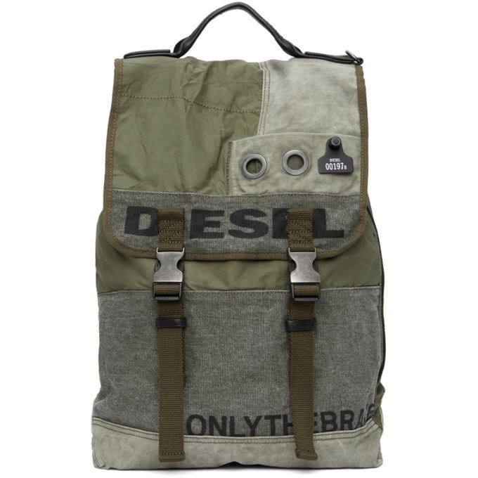 Photo: Diesel Green Volpago Army Backpack