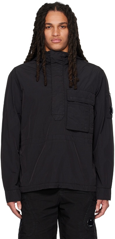 Photo: C.P. Company Black Garment-Dyed Jacket