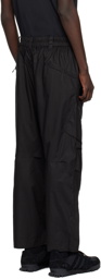 Y-3 Black Loose Cargo Pants