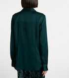 Vince Silk-blend satin shirt