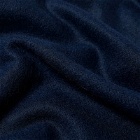 Universal Works Men's Double Sided Scarf in Navy/Blue