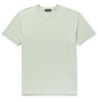 TOM FORD - Slim-Fit Lyocell and Cotton-Blend Jersey T-Shirt - Green