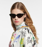 Balenciaga - Reverse cat-eye sunglasses