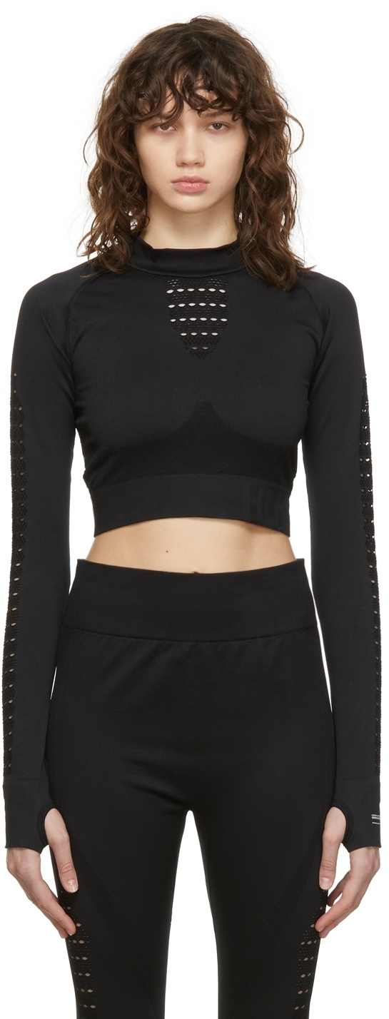 Hugo Black Nemily Crop Sports Top Hugo Boss