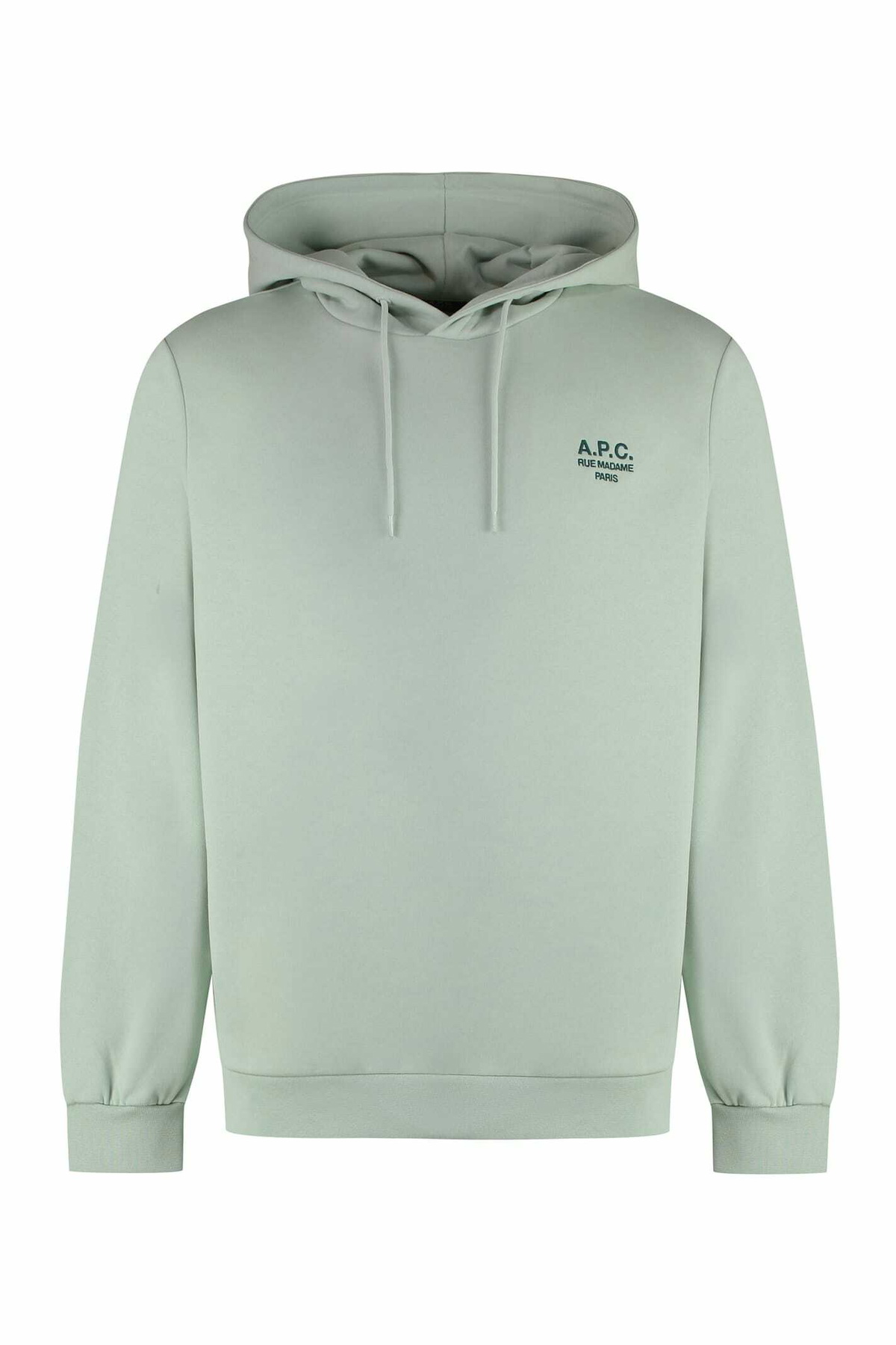 パーカー・フーディ A.P.C. Melange Grey Cotton Sweatshirt A.P.C. Melange grey cotton sweatshirt for Women Online USA
