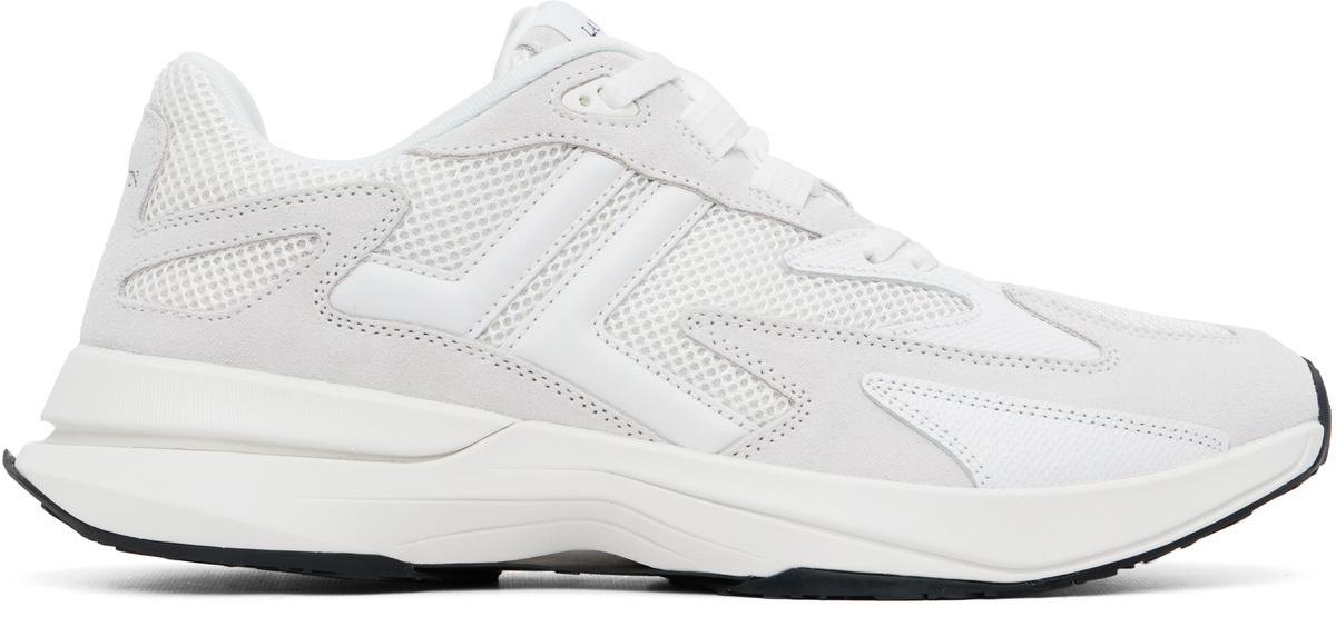 Lanvin White & Off-White JLA Mesh Sneakers Lanvin