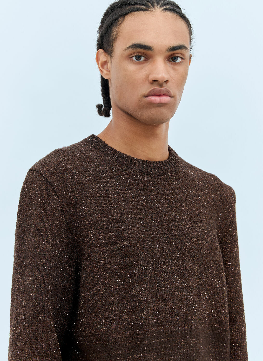 Gucci Sequin Crewneck Sweater
