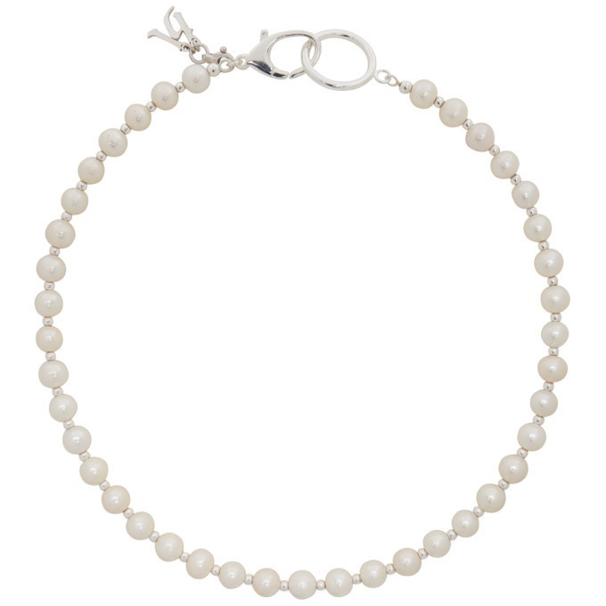 Photo: Hatton Labs White Classic Pearl Necklace