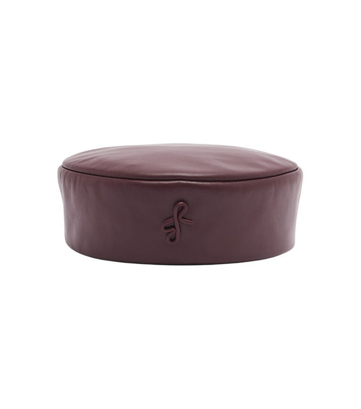 Photo: Ruslan Baginskiy Logo leather hat