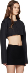 Rier Black Mini Shirt