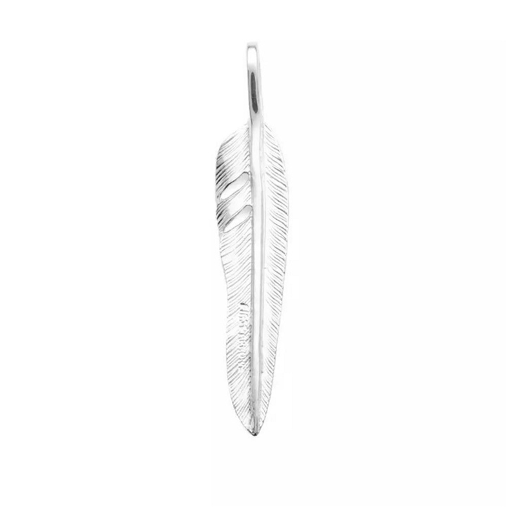 Photo: First Arrows Kazekiri Feather Silver Medium Pendant