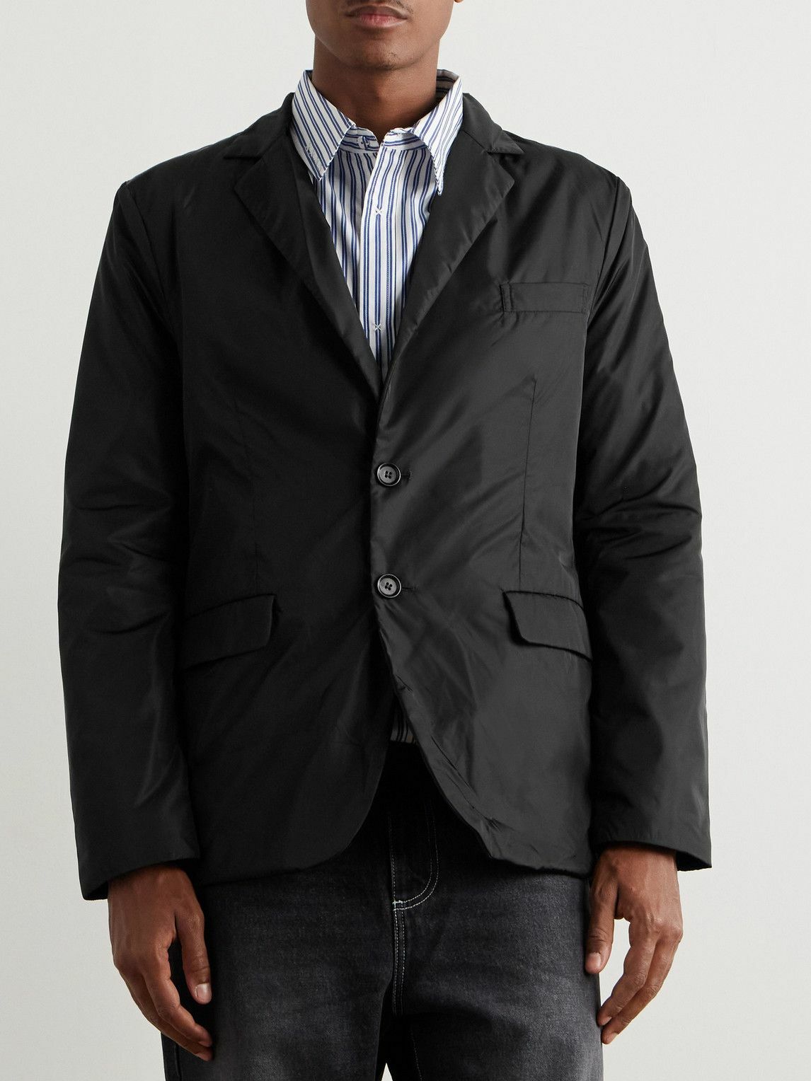 Aspesi - Padded Shell Blazer - Black Aspesi Aspesi - Padded Shell Blazer - Black Aspesi