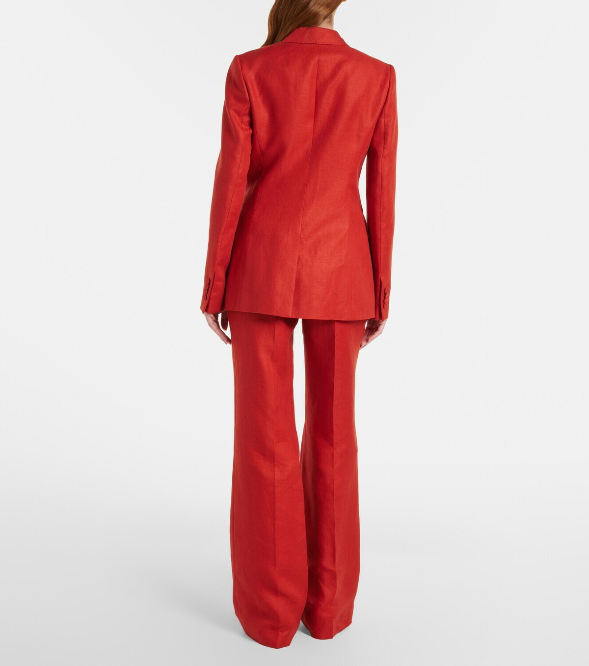 Gabriela Hearst Vesta linen flared pants