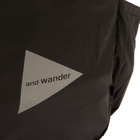 and wander Men's Sil Tote Bag in Charcoal 