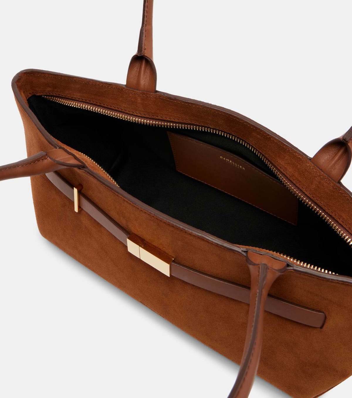 DeMellier New York suede shoulder bag