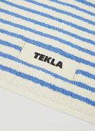 Sailor Stripes Bath Mat in White