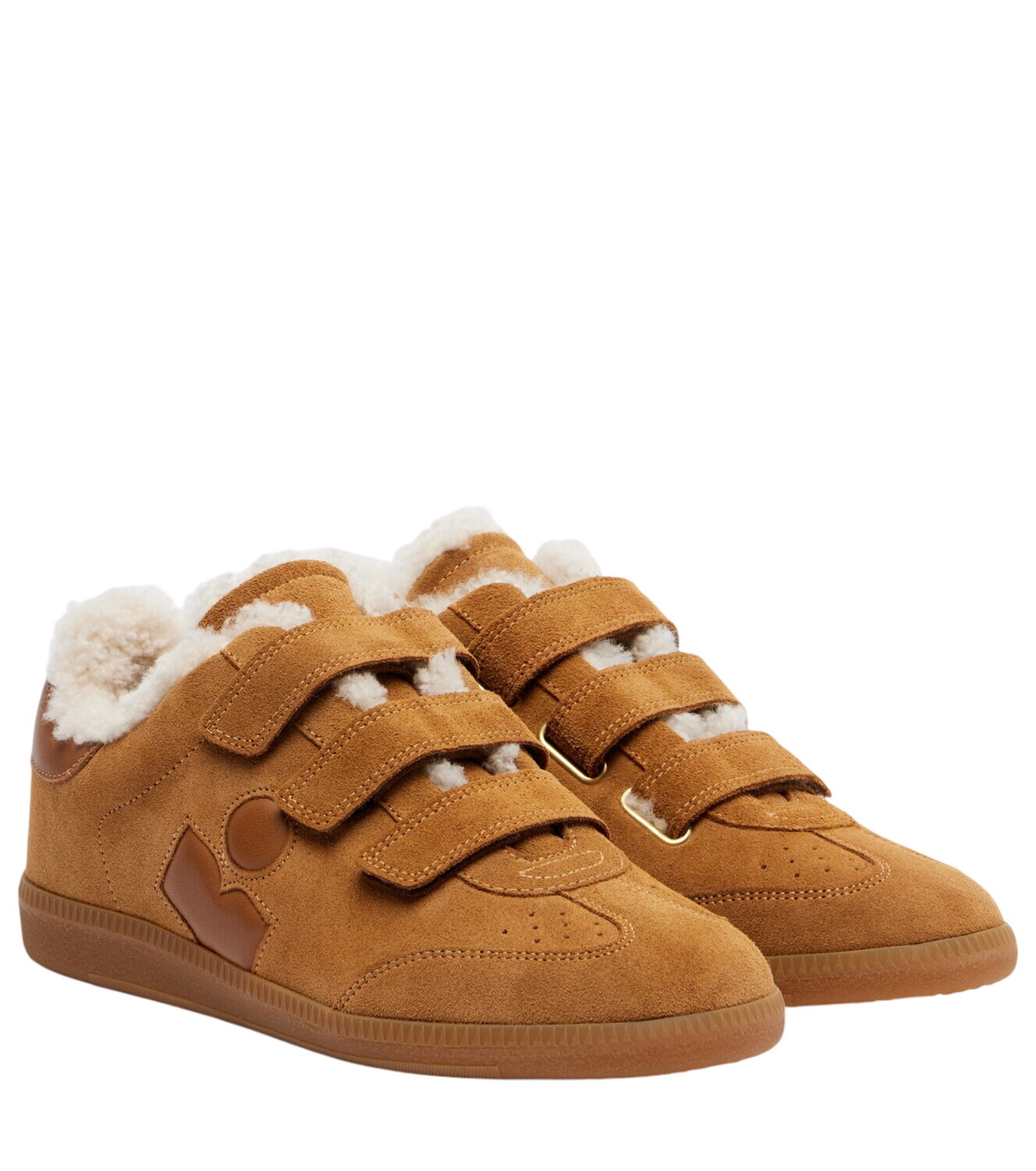 Isabel Marant White & Gray Beth Sneakers Isabel Marant