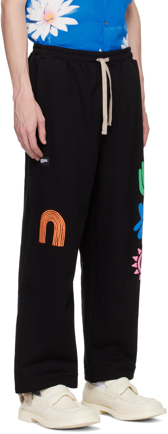 Double Rainbouu Black EZ Lounge Pants