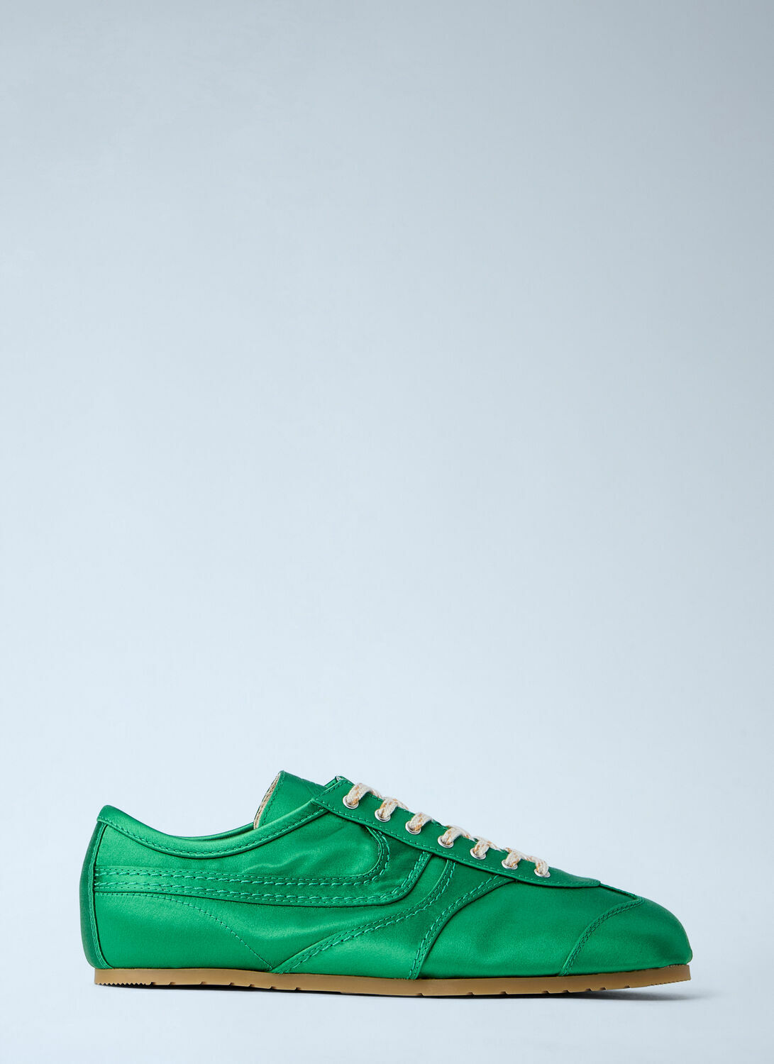 Dries Van Noten Satin Low-Top Sneakers